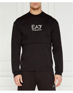 Толстовка Regular fit, черный Ea7