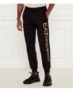 Спортивные штаны Slim fit, черный Ea7