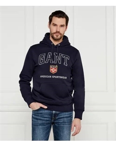 Толстовка Regular fit, синий Gant