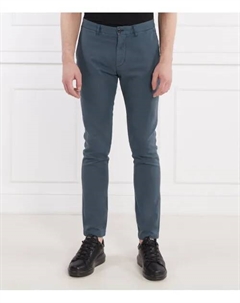 Брюки-Чиносы Bleecker Slim fit, синий Tommy hilfiger