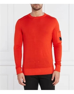 Шерстяной свитер Regular fit, оранжевый C.p. company