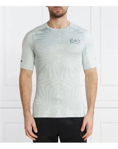 Футболка Slim fit, зеленый Ea7