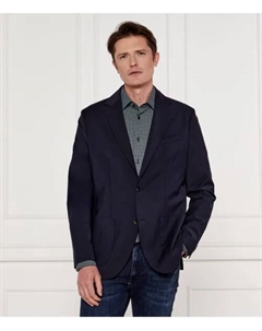 Элегантный шерстяной жакет Regular fit, серый Tommy hilfiger