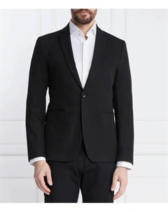 Элегантный жакет Slim fit, черный Calvin klein