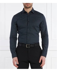 Рубашка Кенно Slim fit, синий Hugo