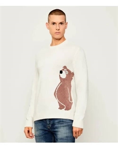 Свитер Regular fit, белый Ea7