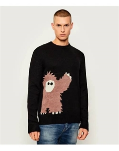 Свитер Regular fit, черный Ea7