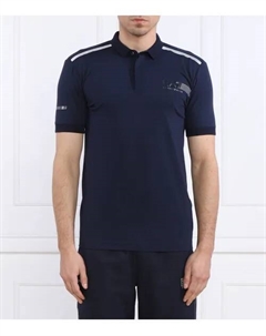 Футболка поло Regular fit, синий Ea7