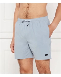Пляжные шорты Regular fit, серый Boss