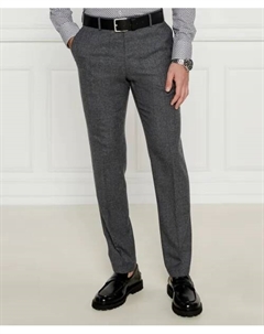 Шерстяные брюки 13 вес2-w Shaped fit, серый Windsor