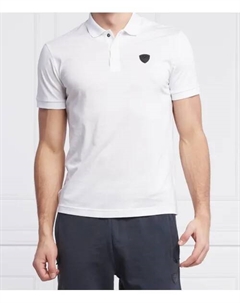 Футболка поло Regular fit, белый Ea7