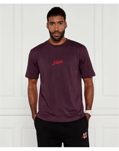 Футболка dlogotee Loose fit, фиолетовый Hugo