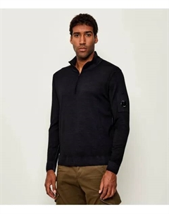 Шерстяной свитер Regular fit, черный C.p. company