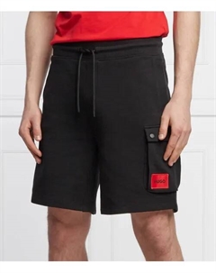 Шорты dizzi222 Regular fit, черный Hugo