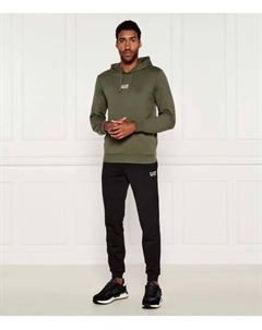 Спортивный костюм Slim fit, зеленый Ea7