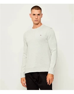 Свитер Slim fit, серый Tommy jeans