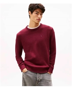 Свитер Slim fit, красный Tommy jeans