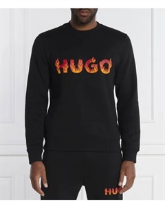 Толстовка Ditmo Regular fit, черный Hugo