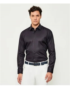 Рубашка с пирсингом Slim fit, синий Joop