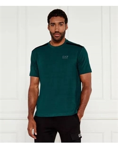 Футболка Regular fit, зеленый Ea7