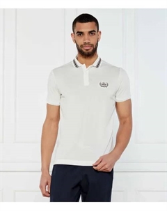 Футболка поло Slim fit, бежевый Ea7