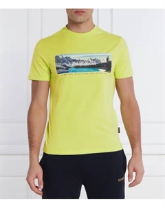 Футболка s-canada Regular fit, зеленый Napapijri