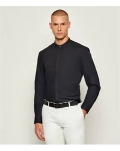 Рубашка Калеба Slim fit, черный Hugo