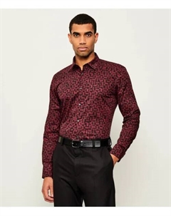 Рубашка Hermo Slim fit, красный Hugo