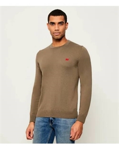 Свитер Сан-Кассиус-c1 Regular fit, зеленый Hugo