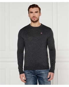 Шерстяной свитер «Дамаванд» Regular fit, серый Napapijri