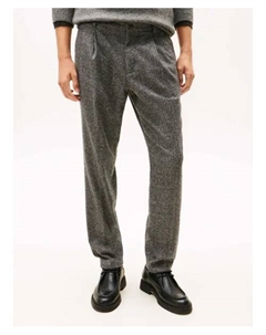 Брюки-Чинос в стиле гарлем Relaxed fit, серый Tommy hilfiger