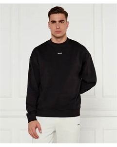 Толстовка Dapocrew Relaxed fit, черный Hugo