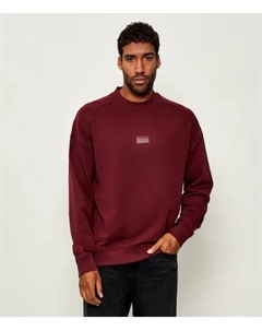 Толстовка Lastcrew Regular fit, красный Hugo