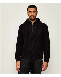 Свитер Шригг Regular fit, черный Hugo