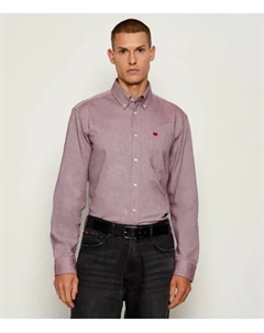 Рубашка Slim fit, красный Hugo