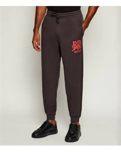 Спортивные штаны doverlopan_rb Relaxed fit, коричневый Hugo