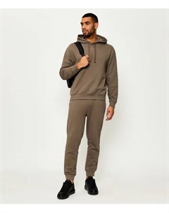 Спортивный костюм Даподайоте Relaxed fit, бежевый Hugo