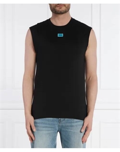 Майка данкто Regular fit, черный Hugo