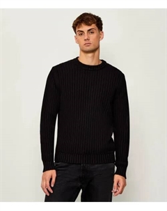 Свитер sribben_1 Regular fit, черный Hugo