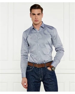 Рубашка Koey Slim fit, серый Hugo