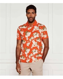 Футболка поло Regular fit, оранжевый Tommy hilfiger