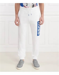 Спортивные штаны Nuram Regular fit, белый Hugo blue