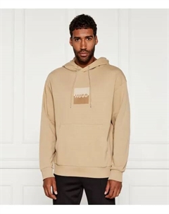 Толстовка Duspliter Loose fit, бежевый Hugo