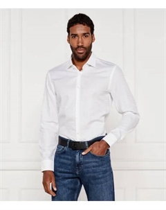 Рубашка Кенно Slim fit, белый Hugo