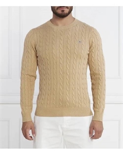 Свитер Regular fit, бежевый Gant