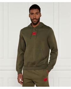 Толстовка Daratschi Regular fit, зеленый Hugo