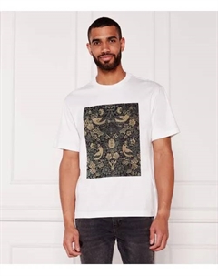 Футболка дипасли Relaxed fit, белый Hugo