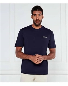 Футболка s-small box ss Relaxed fit, синий Napapijri