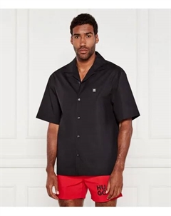 Рубашка Эспино Oversize fit, черный Hugo