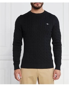 Свитер Regular fit, черный Gant